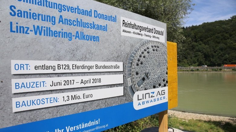 Reinhaltungsverband Donautal AGRU Trenchless sewer renovation